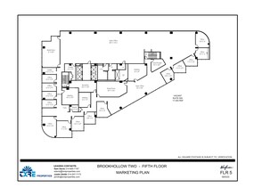 2301 E Lamar Blvd, Arlington, TX à louer Plan de site– Image 2 sur 2