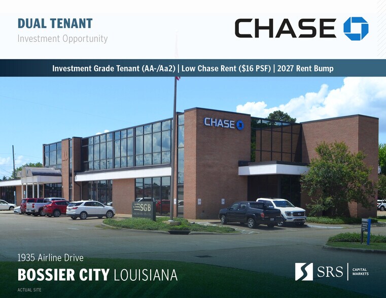 1935 Airline Dr, Bossier City, LA à vendre - Photo de l’immeuble – Image 1 sur 10