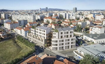 117 Rue Bataille, Lyon, RHO - VUE AÉRIENNE  vue de carte - Image1