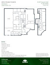 40 Empire, Lake Forest, CA à louer Plan d’étage– Image 1 sur 1