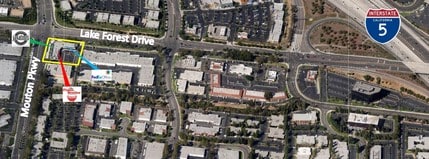 22972 Moulton Pky, Laguna Hills, CA - VUE AÉRIENNE  vue de carte