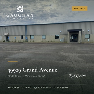 Plus de détails pour 39929 Grand Ave, North Branch, MN - Industriel/Logistique à vendre