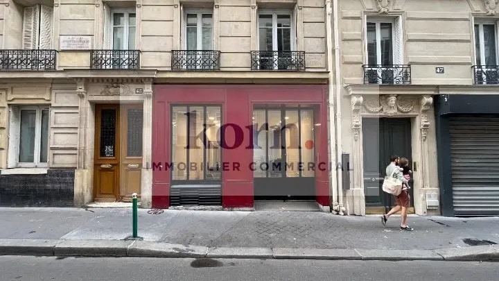 Local commercial dans Paris à louer - Photo de l’immeuble – Image 1 sur 8