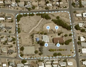 6740 S Santa Clara Ave, Tucson, AZ - VUE AÉRIENNE  vue de carte