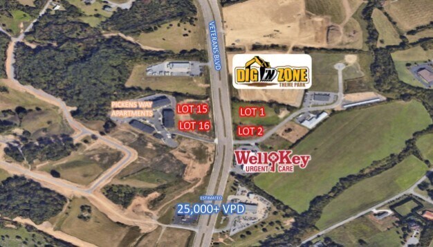 1831 Veterans Blvd, Sevierville, TN à louer Photo de l’immeuble– Image 1 sur 2