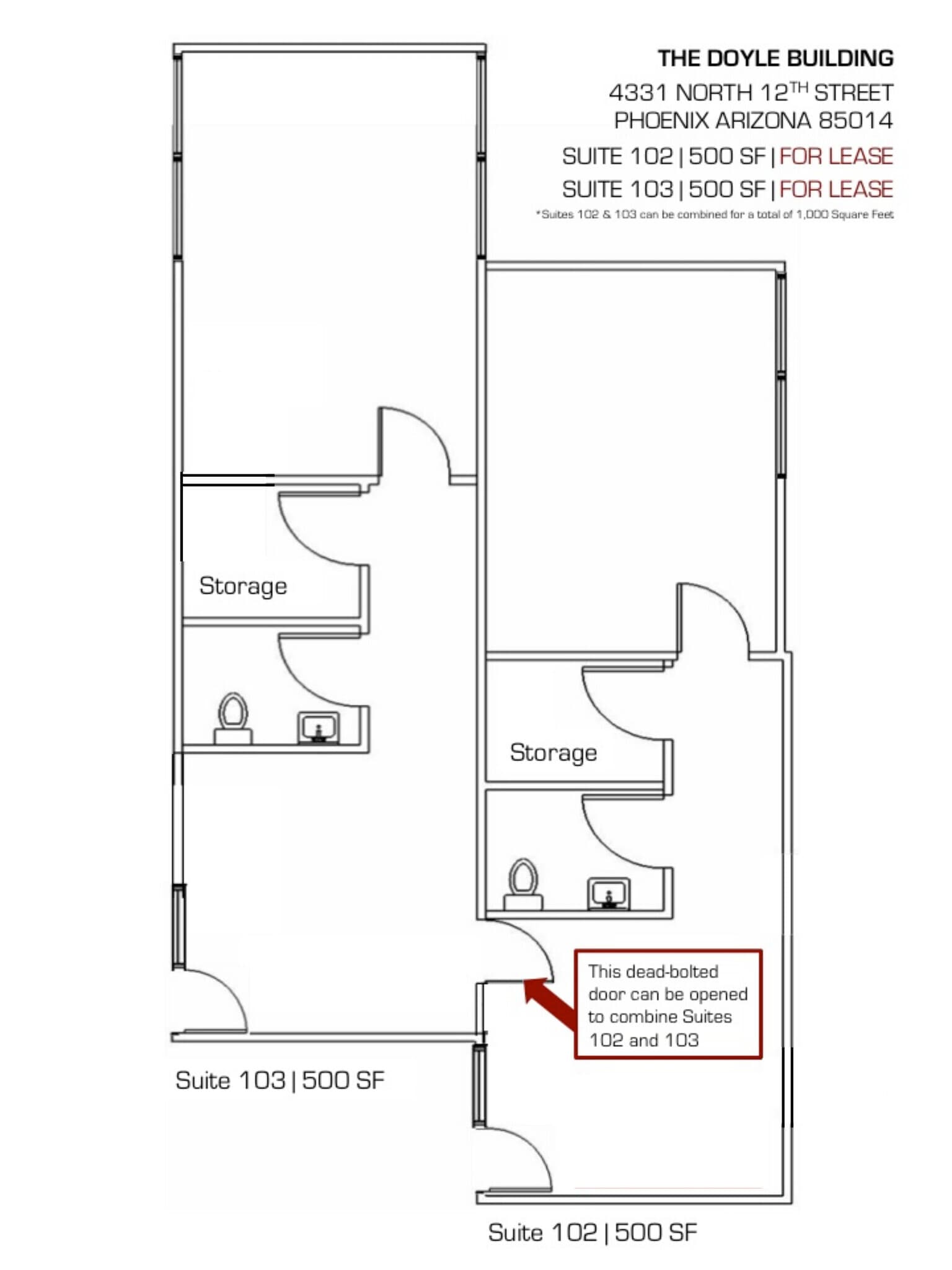 4331 N 12th St, Phoenix, AZ à louer Photo de l’immeuble– Image 1 sur 1