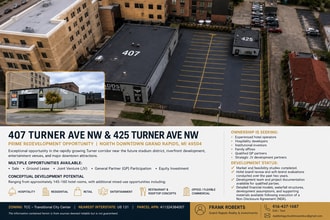 407 Turner Ave NW, Grand Rapids, MI - Vue aérienne vue de carte - Image1