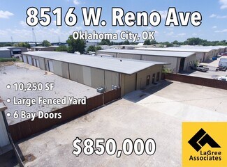 Plus de détails pour 8516 W Reno Ave, Oklahoma City, OK - Industriel/Logistique à vendre