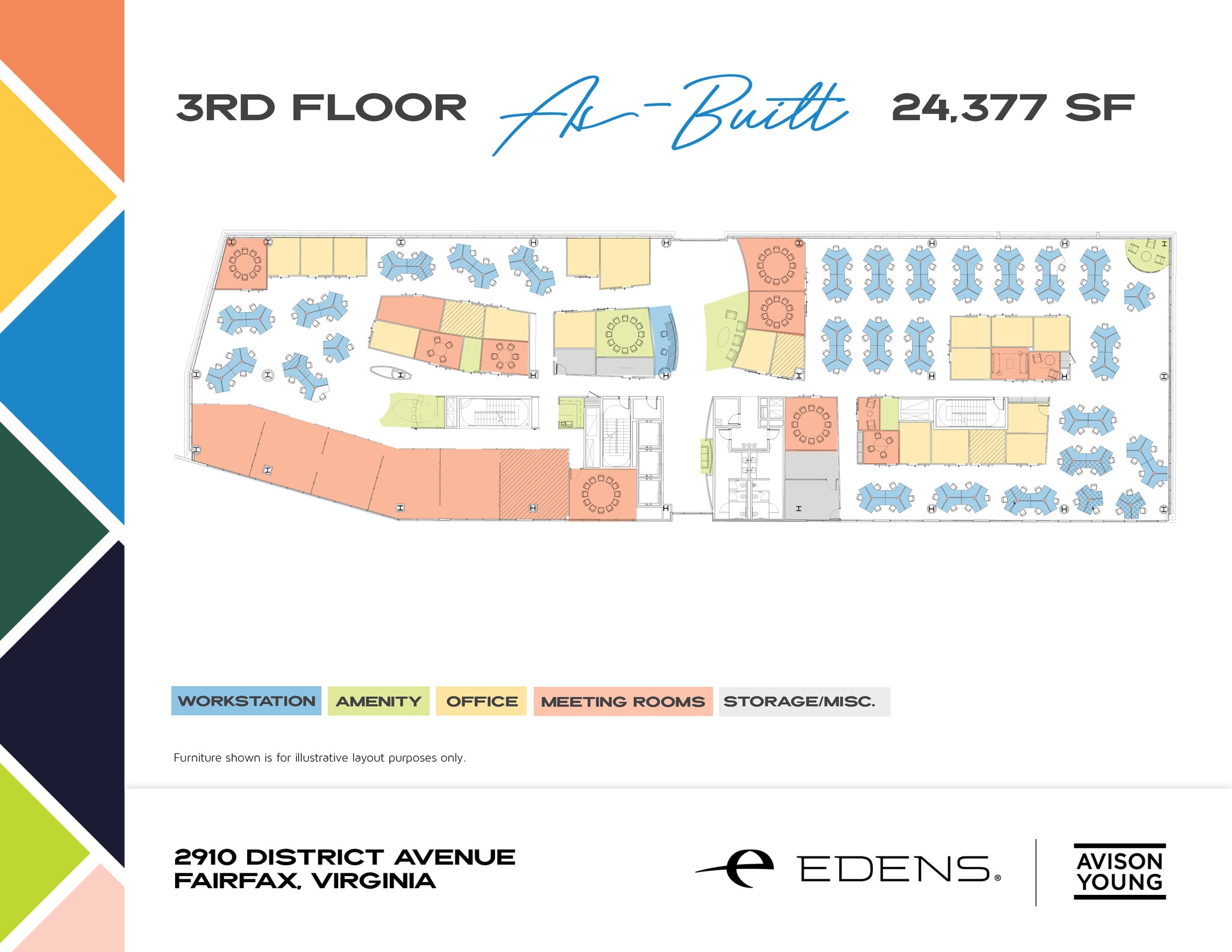 2905 District Ave, Fairfax, VA à louer Plan d’étage– Image 1 sur 1