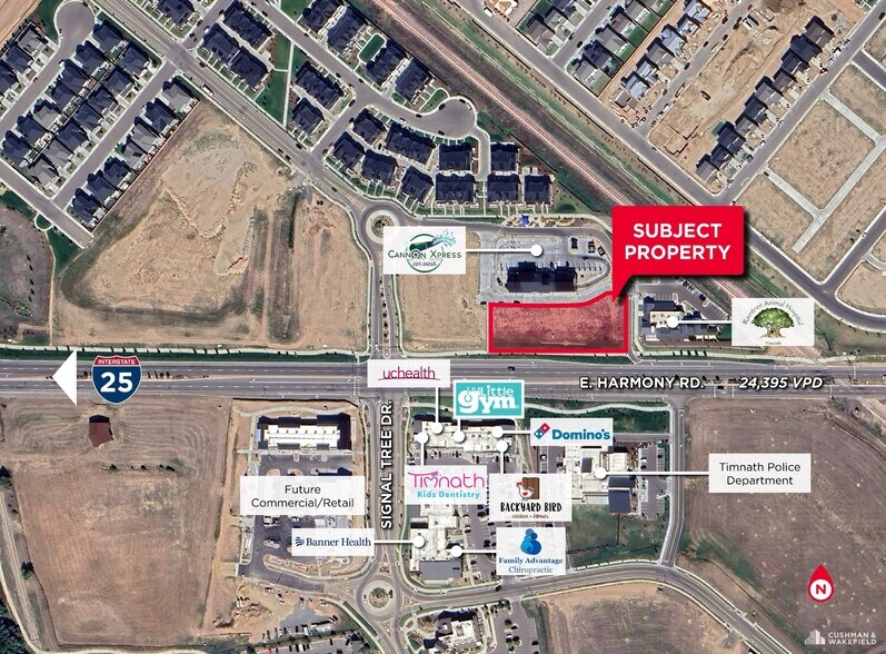 5590 E Harmony Rd, Timnath, CO à vendre - Aérien – Image 1 sur 1