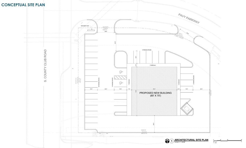 1921 S Country Club Rd, El Reno, OK à louer - Plan de site – Image 2 sur 6