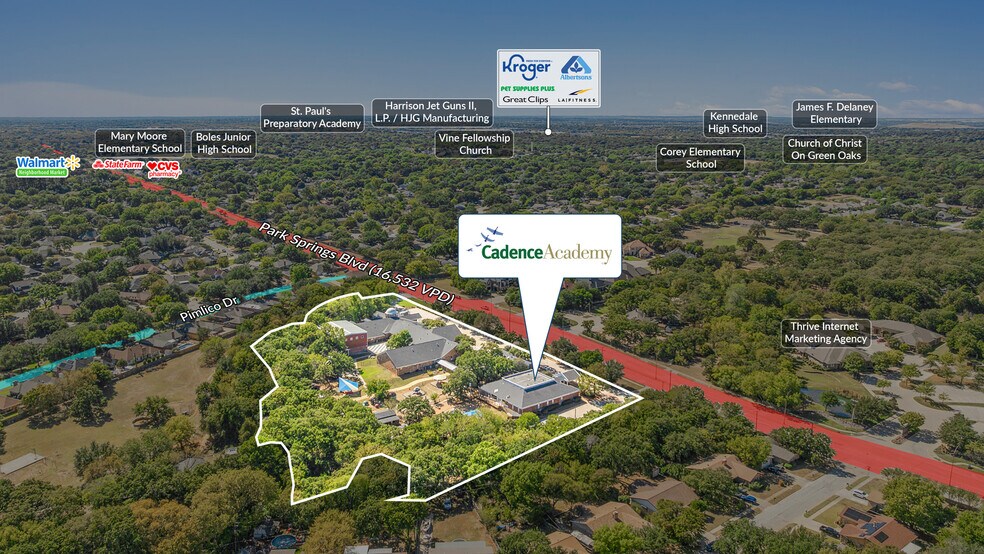 4615 Park Springs Blvd, Arlington, TX à vendre - Photo de l’immeuble – Image 3 sur 5