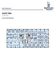 4340 East-West Hwy, Bethesda, MD à louer Plan d’étage– Image 1 sur 1