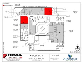 34505 W 12 Mile Rd, Farmington Hills, MI à louer Plan d’étage– Image 2 sur 2