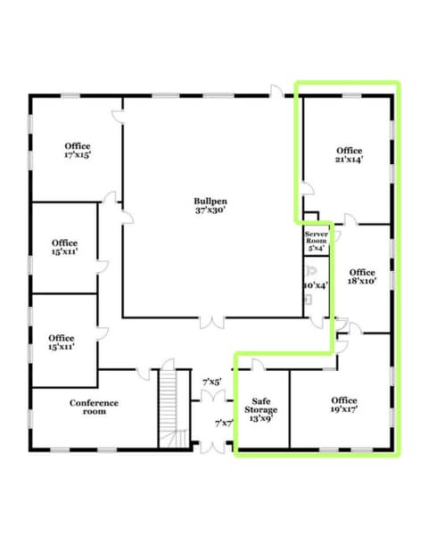 14 Main St, Hingham, MA à louer Plan d’étage– Image 1 sur 1