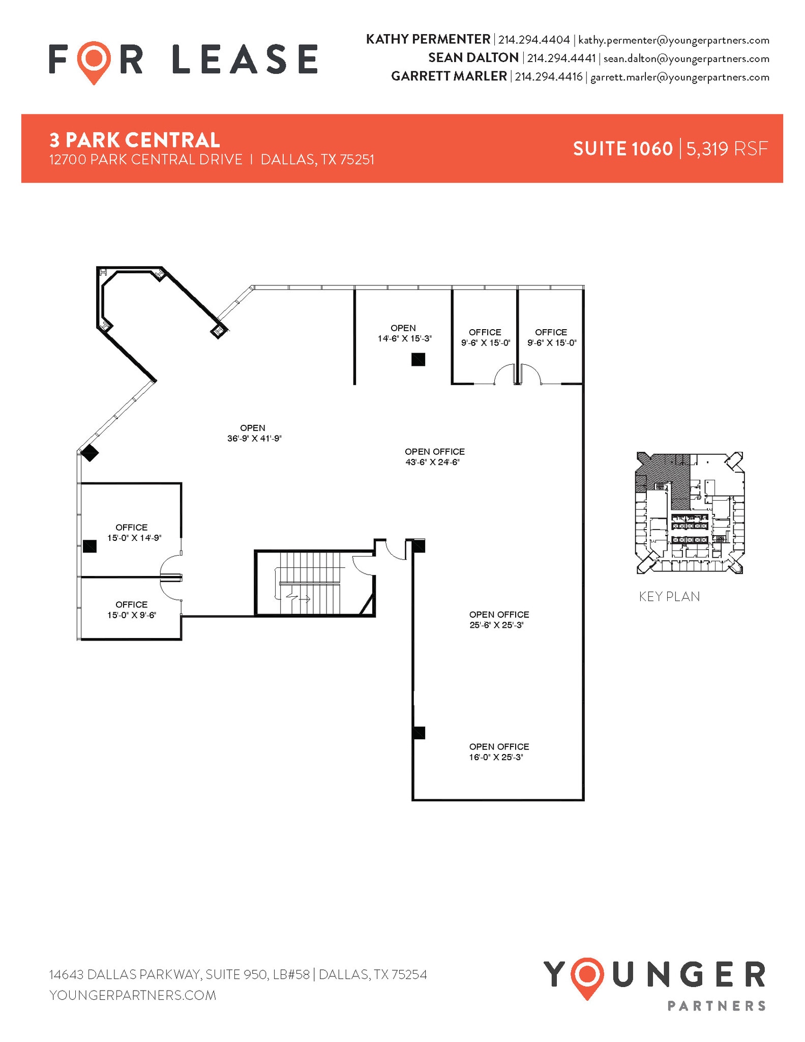 12700 Park Central Dr, Dallas, TX à louer Plan d’étage– Image 1 sur 1