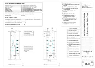 7010 American Way, Dallas, TX à vendre Plan d’étage– Image 1 sur 5