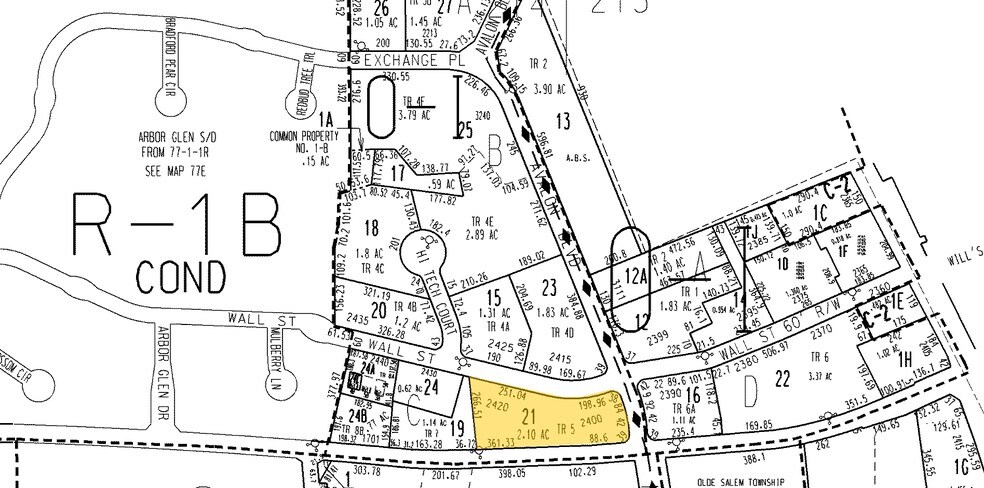 2400 Wall St SE, Conyers, GA à vendre - Plan cadastral – Image 3 sur 3
