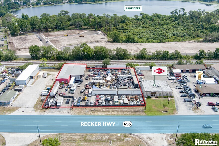3435 Recker Hwy, Winter Haven, FL à vendre - Aérien – Image 2 sur 9