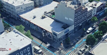 437 Knickerbocker Ave, Brooklyn, NY - Vue aérienne vue de carte