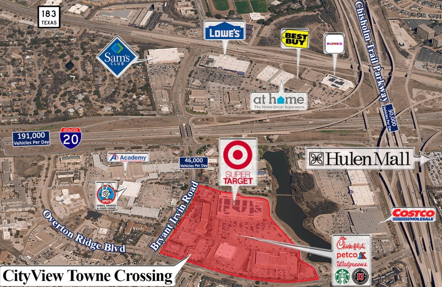 4801 Bryant Irvin Rd, Fort Worth, TX à louer Photo principale– Image 1 sur 3
