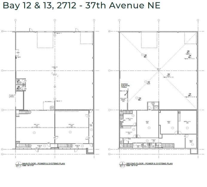 2712 37th Ave NE, Calgary, AB à louer Plan d’étage– Image 1 sur 1