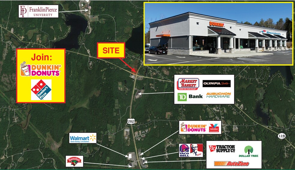 1448 NH Route 119, Rindge, NH à louer - Photo de l’immeuble – Image 1 sur 3