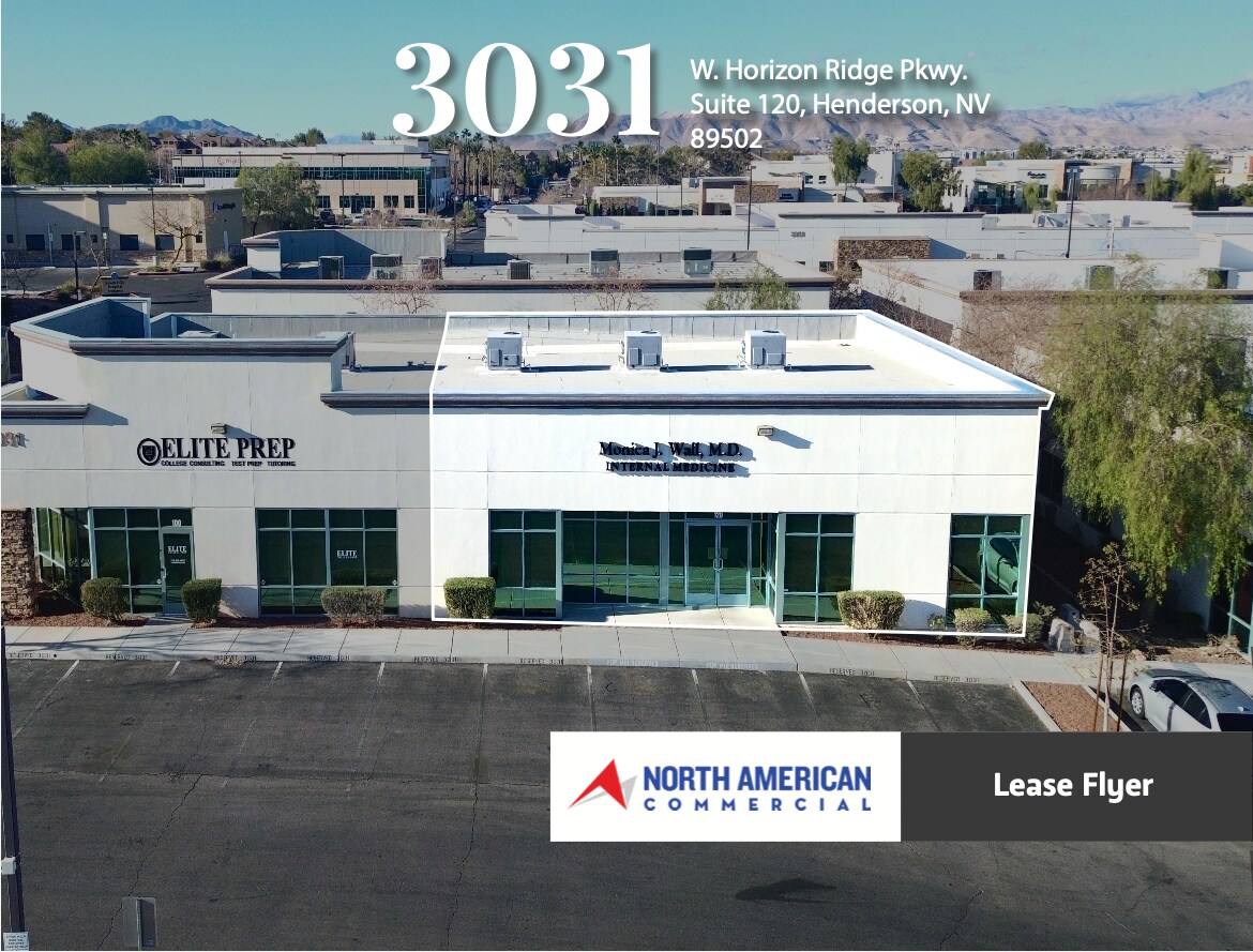 3031 W Horizon Ridge Pky, Henderson, NV à louer Photo de l’immeuble– Image 1 sur 4