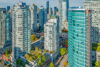 480 Robson St, Vancouver, BC - Vue aérienne vue de carte