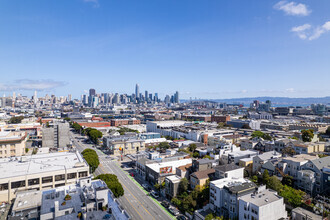 435 Potrero Ave, San Francisco, CA - VUE AÉRIENNE  vue de carte