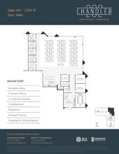 2525 W Frye Rd, Chandler, AZ à louer Plan d’étage– Image 1 sur 1