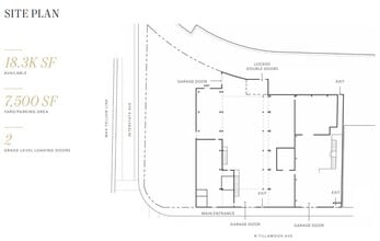 721-723 N Tillamook St, Portland, OR à louer Plan de site– Image 1 sur 1