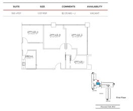 100 E Thousand Oaks Blvd, Thousand Oaks, CA à louer Plan d’étage– Image 1 sur 1