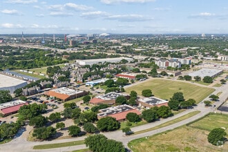 801-815 Greenview Dr, Grand Prairie, TX - Vue aérienne vue de carte - Image1