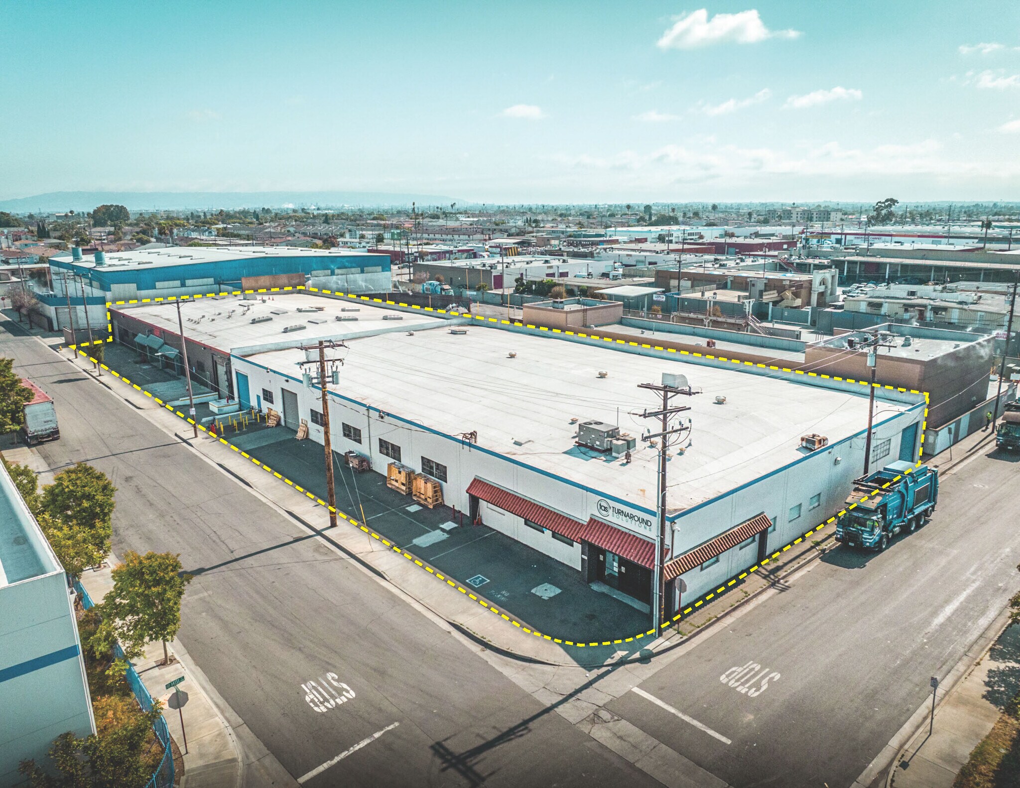 14103-14109 Brighton Ave, Gardena, CA à vendre Aérien– Image 1 sur 16