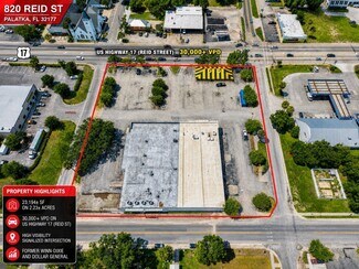 Plus de détails pour 820 Reid St, Palatka, FL - Local commercial à louer