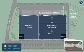 1365-1395 Brewster Creek Blvd, Bartlett, IL à louer Plan de site– Image 1 sur 1