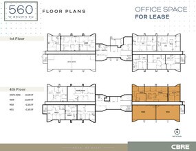 560 W Brown Rd, Mesa, AZ à vendre Plan d’étage– Image 1 sur 1
