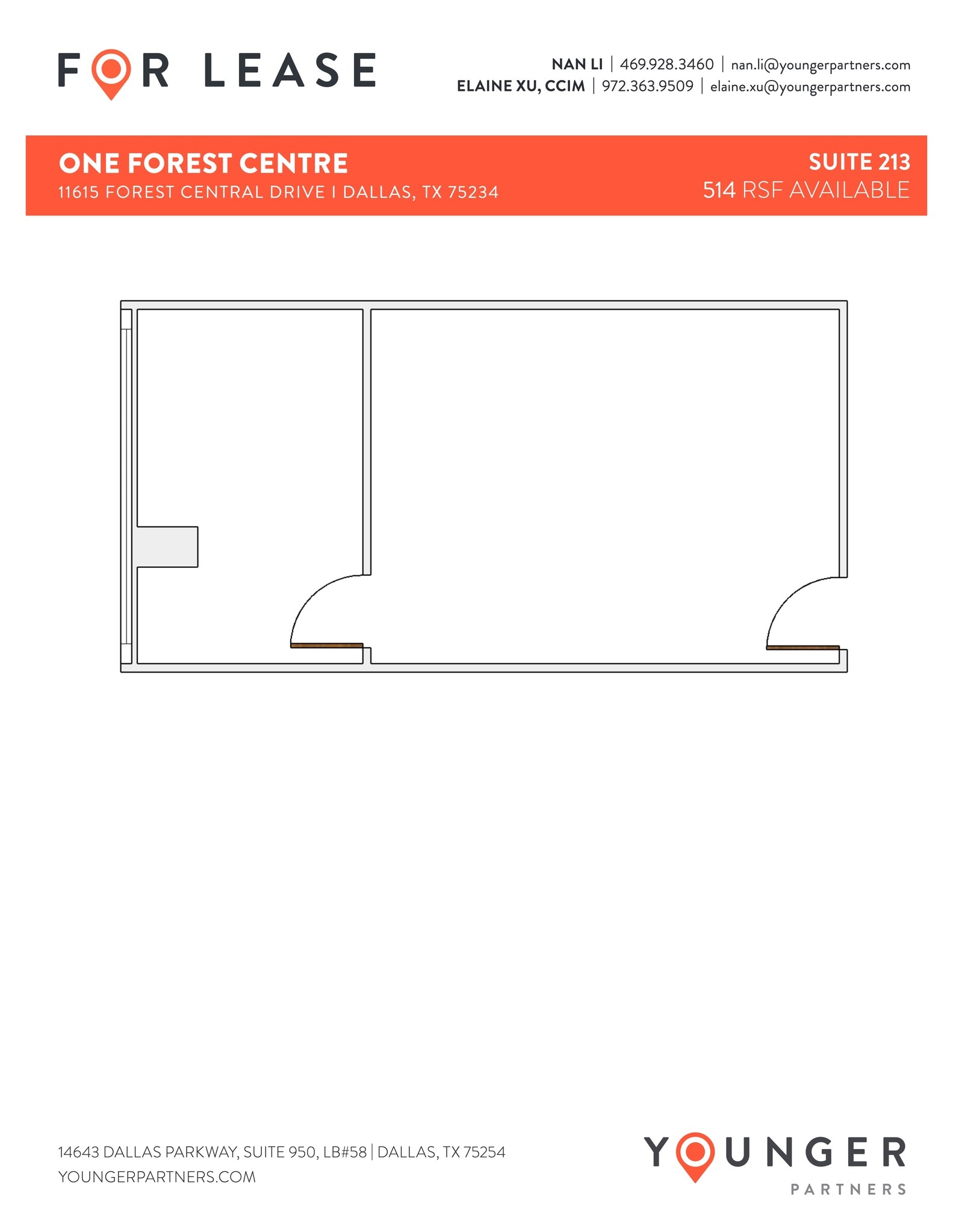 11615 Forest Central Dr, Dallas, TX à louer Plan de site– Image 1 sur 1