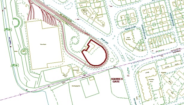 Starr Gate, Blackpool à louer - Plan de site – Image 2 sur 2