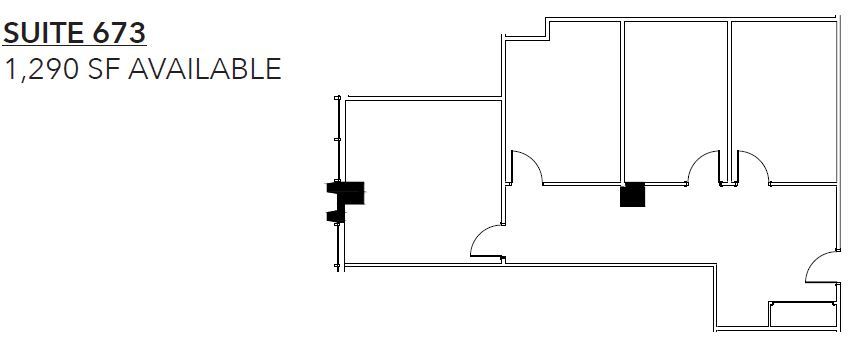 1111 Plaza Dr, Schaumburg, IL à louer Plan d’étage– Image 1 sur 2