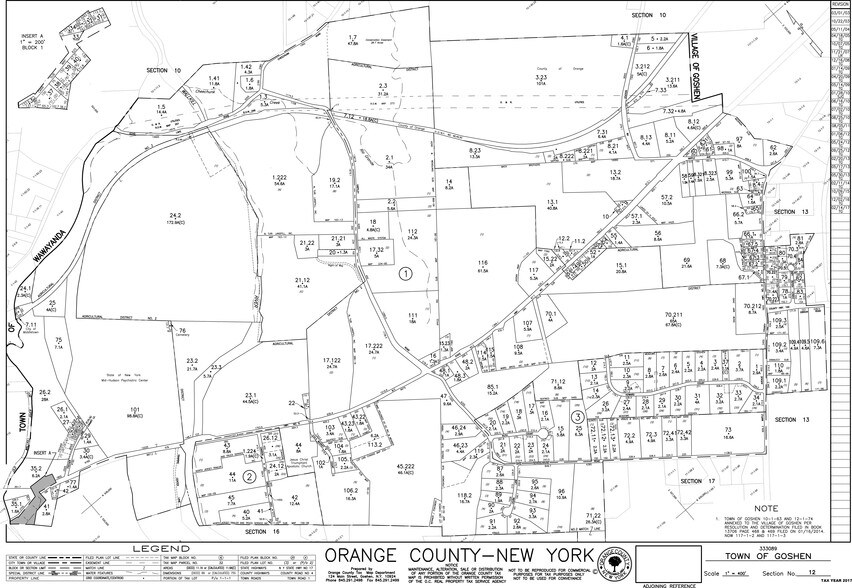 2594 Ny-17M, Goshen, NY à vendre - Plan cadastral – Image 3 sur 3