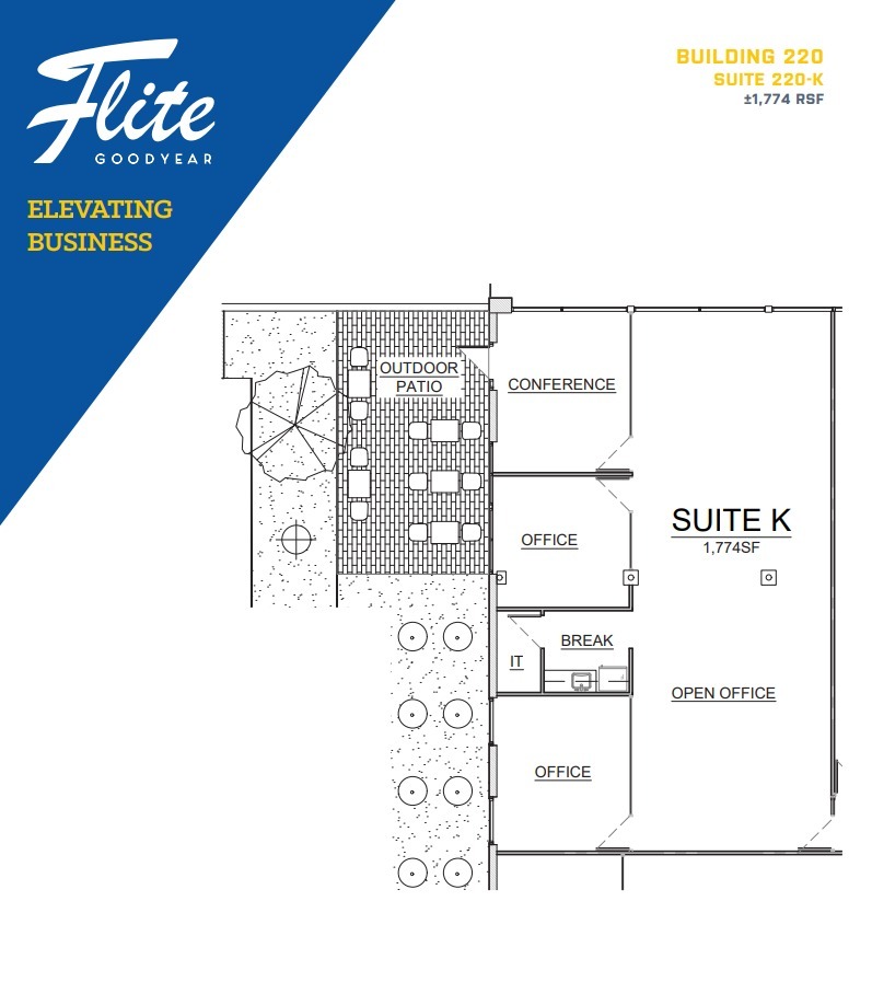 1300 S Litchfield Rd, Goodyear, AZ à louer Plan d’étage– Image 1 sur 1