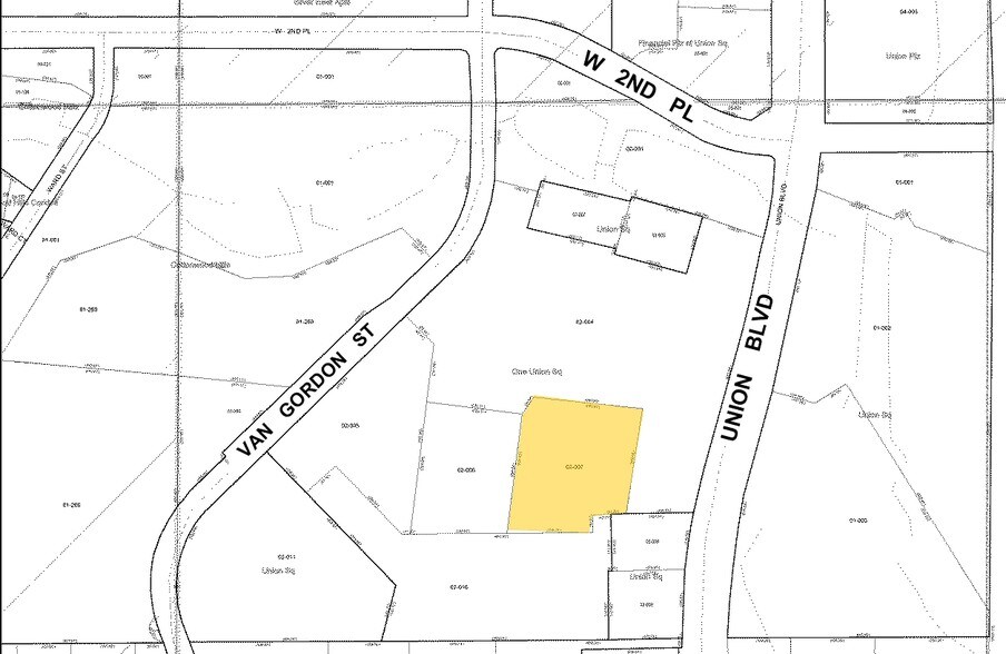 141 Union Blvd, Lakewood, CO à louer - Plan cadastral – Image 2 sur 13