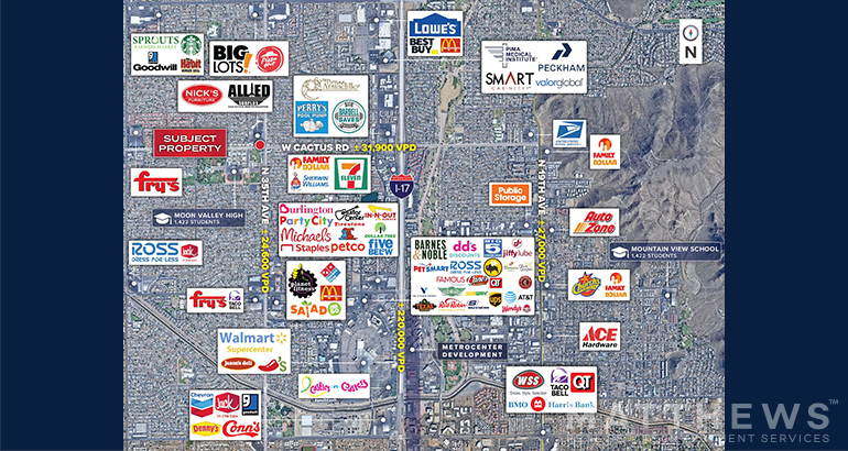 3510 W Cactus Rd, Phoenix, AZ à vendre - Photo de l’immeuble – Image 3 sur 3