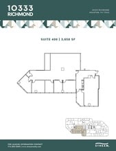 10333 Richmond Ave, Houston, TX à louer Plan d’étage– Image 1 sur 1