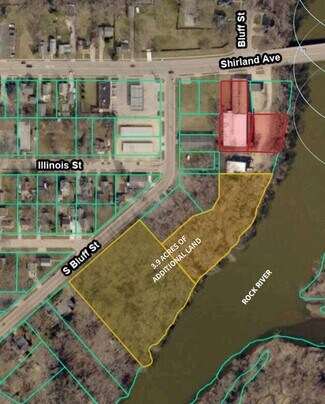 Plus de détails pour S Bluff St, South Beloit, IL - Terrain à vendre