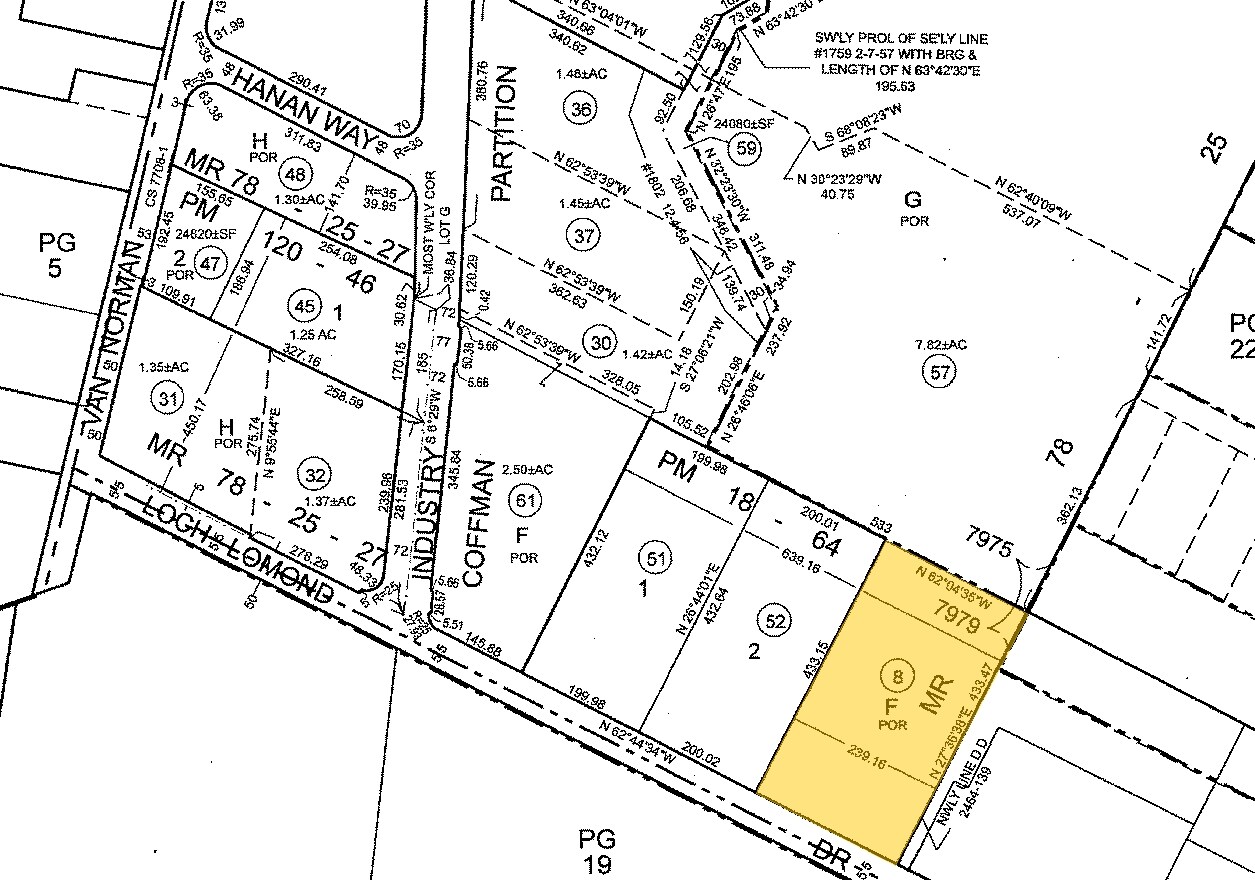 8455 Loch Lomond Dr, Pico Rivera, CA à louer Plan cadastral– Image 1 sur 2