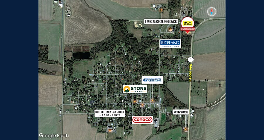 4301 Highway 165 S, Gillett, AR à vendre - Photo de l’immeuble – Image 3 sur 3