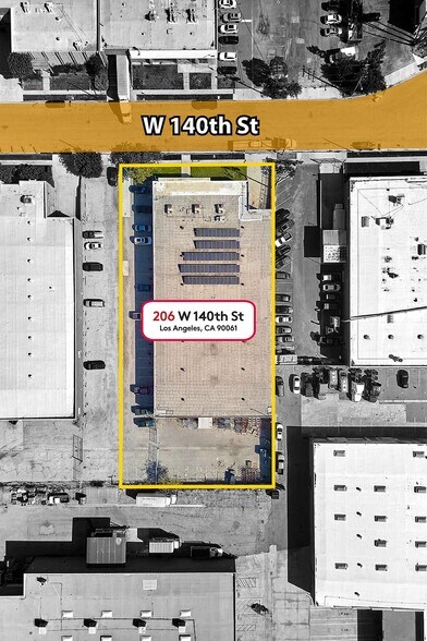 206 W 140th St, Los Angeles, CA à louer - Photo de l’immeuble – Image 2 sur 10